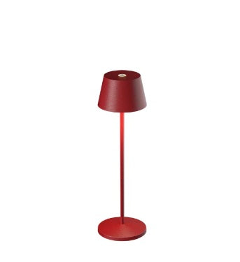 Modi Batteri Bordlampe Fra Loom Design Rød