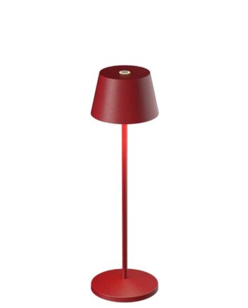 Modi Transportabel Bordlampe Ruby Red Loom Design