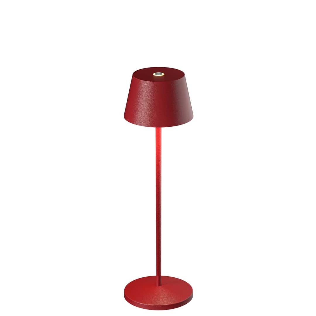 Modi Transportabel Bordlampe Ruby Red Loom Design