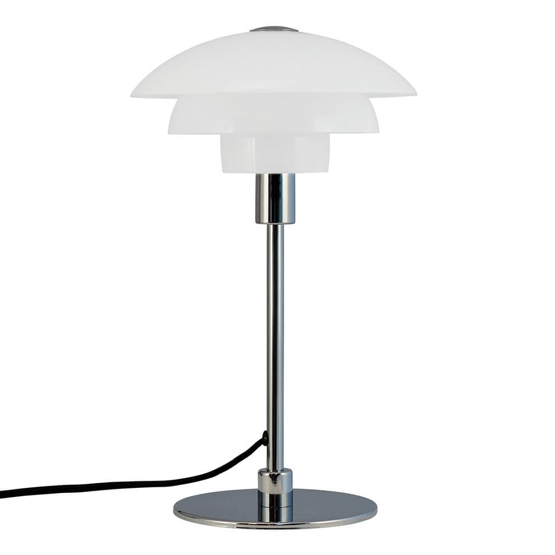Morph D21 Bordlampe Opal Krom