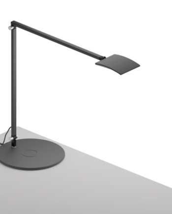 Mosso Pro Bord Væglampe Koncept Sort Bordfod Med Trådløs Lader