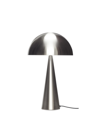 Mush Bordlampe Høj Børstet Stål