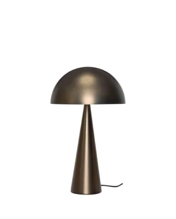 Mush Bordlampe Høj Bruneret Messing
