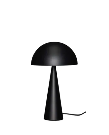 Mush Bordlampe Høj Mat Sort