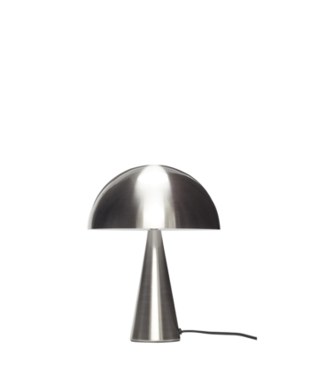 Mush Bordlampe Mini Børstet Stål