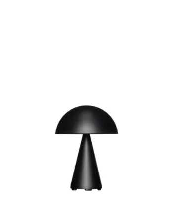 Mush Portable Bordlampe Batterilampe Mat Sort