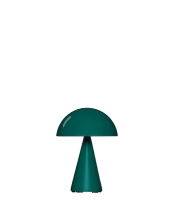 Mush Portable Bordlampe Batterilampe Mørkegrøn