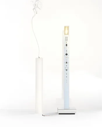 New Flame Bordlampe Hvid