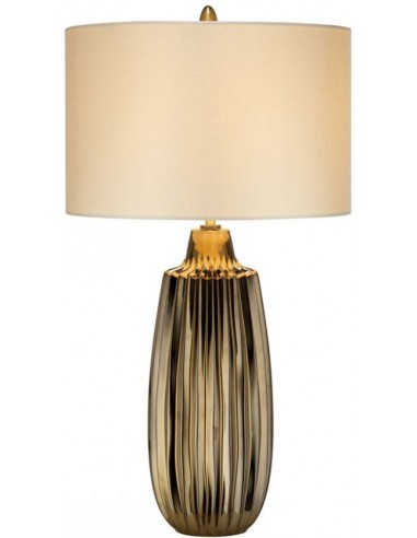 Newham Bordlampe Keramik Satin H67 E27 Bronze Perlehvid