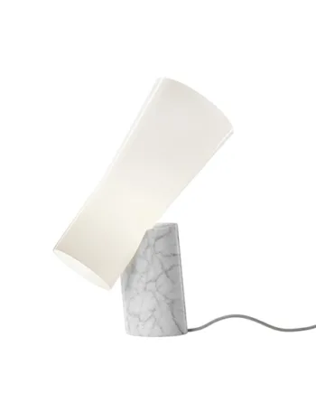 Nile Bordlampe Hvid Marmor