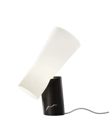 Nile Bordlampe Sort Marmor