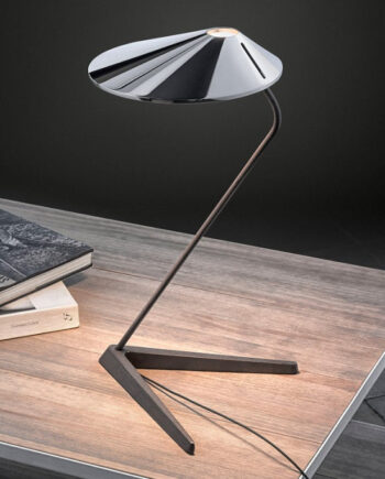 Nn   Bordlampe Bover Blank Hvid