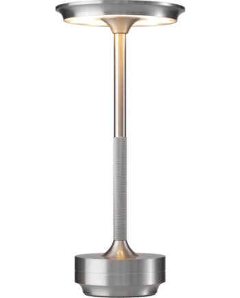 Nordic Light Skagen Genopladelig Bordlampe Sølv
