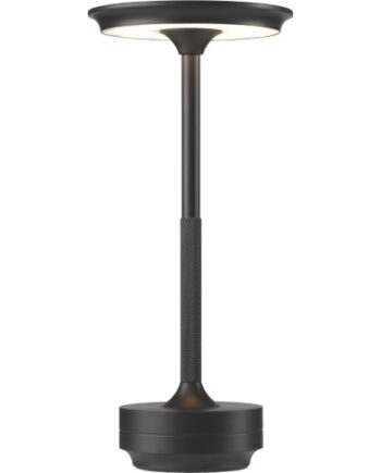 Nordic Light Skagen Genopladelig Bordlampe Sort