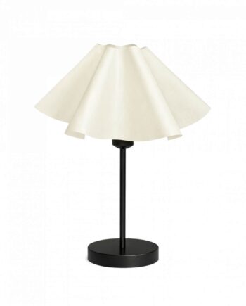 Nordvrk 242410 Bordlampe Ecru Pvc Sort Metal