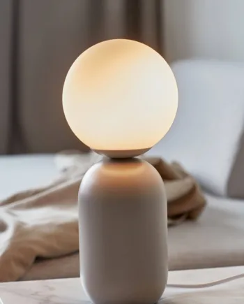 Notti Bordlampe Grå