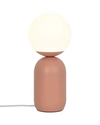 Notti Bordlampe Terracotta