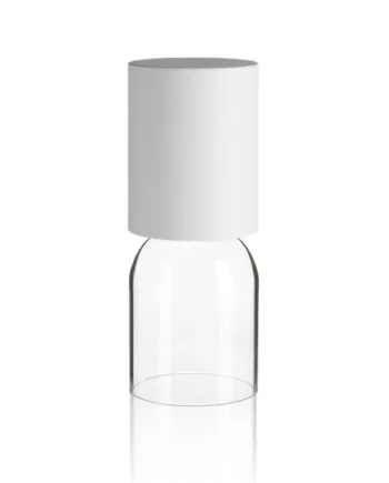Nui Mini Portable Bordlampe Batterilampe Hvid