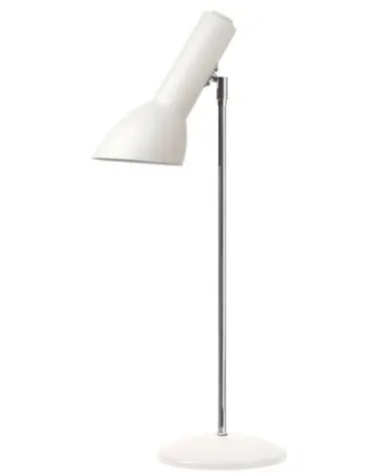 Oblique Bordlampe Hvid Mat