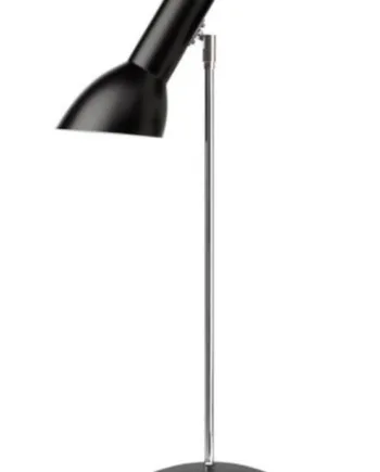 Oblique Bordlampe Sort Mat