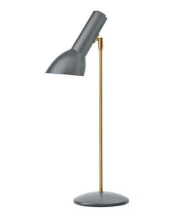 Oblique Messing Bordlampe Flintgrå Cph Lighting