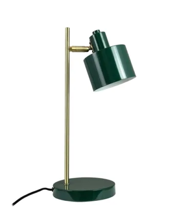 Ocean Bordlampe Mørkegrøn Messing