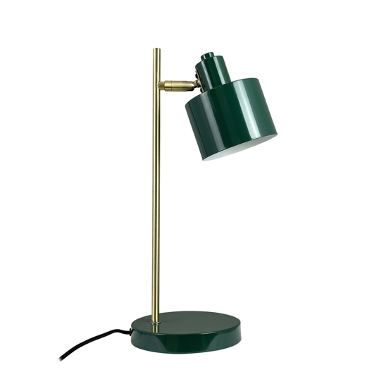 Ocean Bordlampe Mørkegrøn Messing