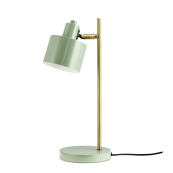 Ocean Bordlampe Oliven Messing