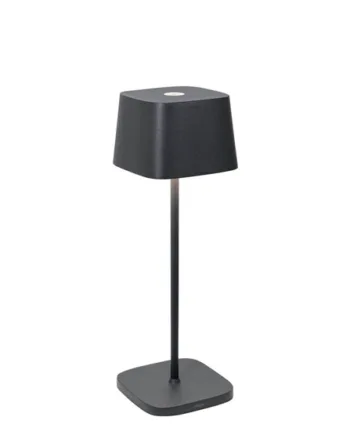 Ofelia Batterilampe Bordlampe Mørkegrå