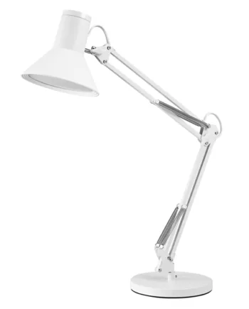 Office Line Desk Retro Bordlampe Hvid