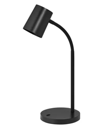 Office Line Desk Trapezium Bordlampe Sort