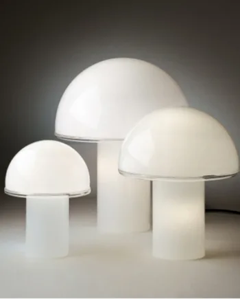 Onfale Grande Bordlampe Hvid