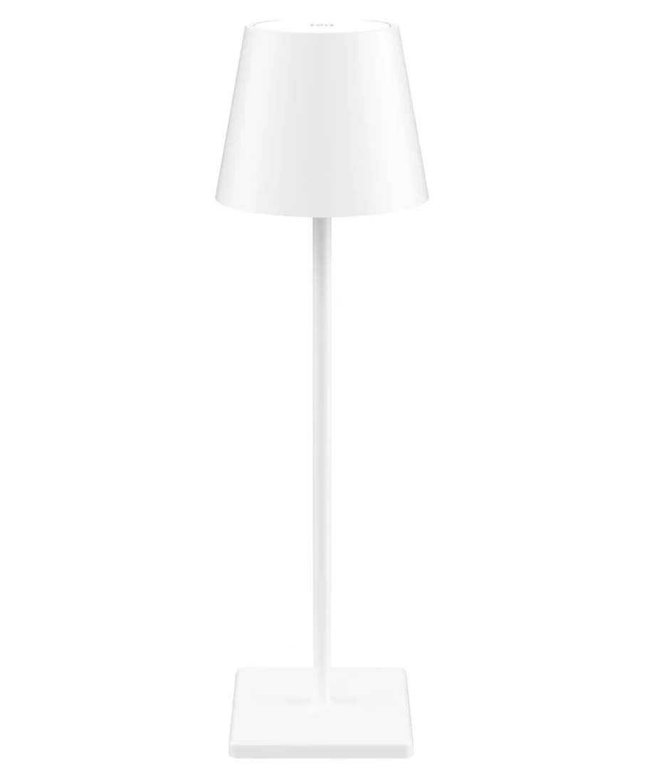 Opladelig Led Bordlampe Hvid Touch Dæmpbar