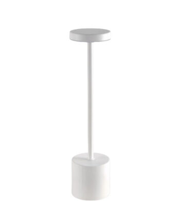Opladelig Led Bordlampe Inde Ude Hvid Touch Dæmpbar Cct Ip54 Udendørs 300lm Ra80