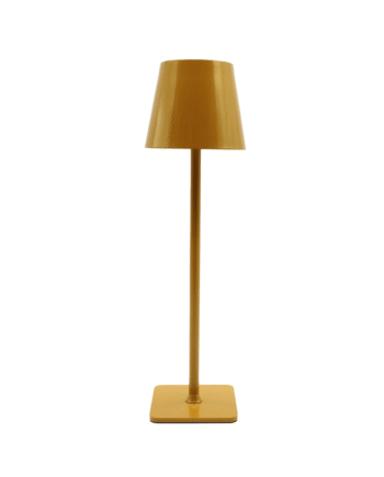 Opladelig Led Bordlampe Karry Guld Touch Dæmpbar