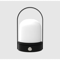 Opladelig Led Bordlampe Til Indendrs Udendrs Brug Sort Dmpbar Ip54 500lm Ra80 Restsalg