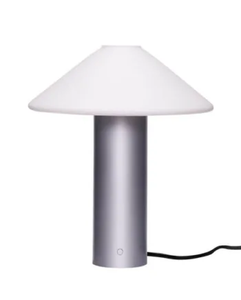 Orbit Bordlampe Metallic Sølv