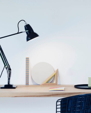 Original 1227 Bordlampe Anglepoise Sort Bordfod Altid Med
