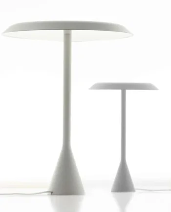 Panama Mini Bordlampe Hvid