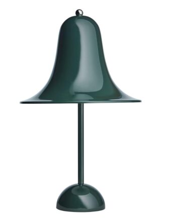 Pantop Bordlampe Dark Green Længe Lager Haves Verpan