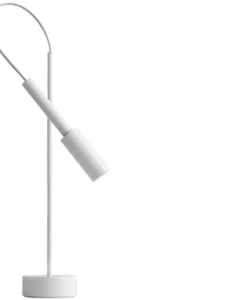 Panzeri Tubino Bordlampe Hvid