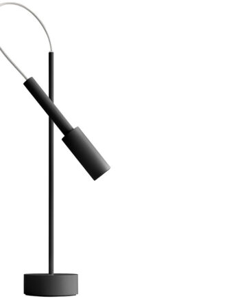Panzeri Tubino Bordlampe Sort