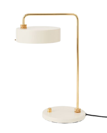 Petite Machine Bordlampe Oyster Hvid Made Hand