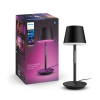 Philips Hue Brbar Bordlampe Color   White Ambiance 530lm Zigbee  Bluetooth Sort
