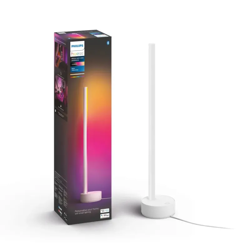 Philips Hue Gradient Signe White And Color Ambiance Bordlampe Hvid 20w