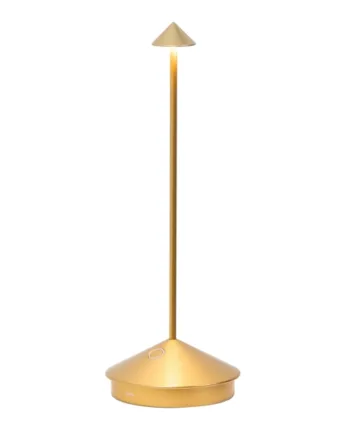 Pina Batterilampe Bordlampe Guld