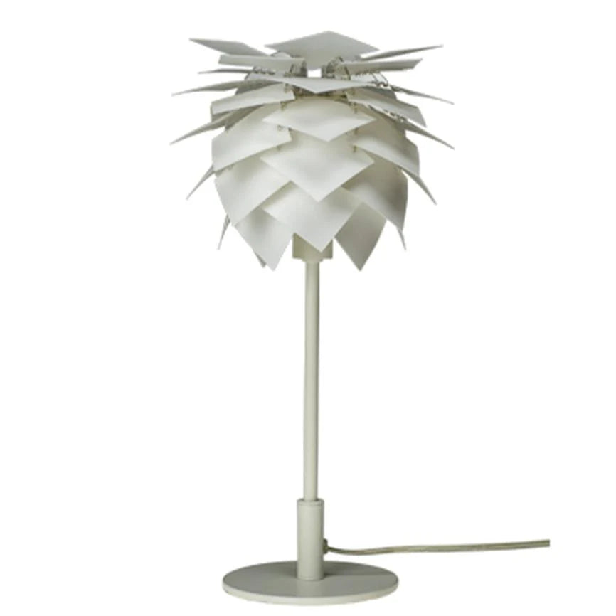 Pineapple Høj Bordlampe Dyberg Larsen Hvid