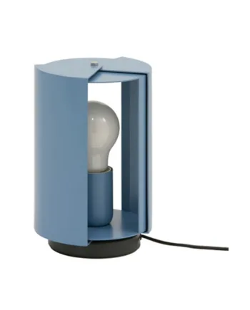 Pivotante  Poser Bordlampe Pastel Blå