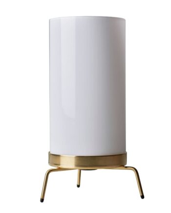 Planner Bordlampe Pm02 Messing Glass Længe Lager Haves Fritz Hansen