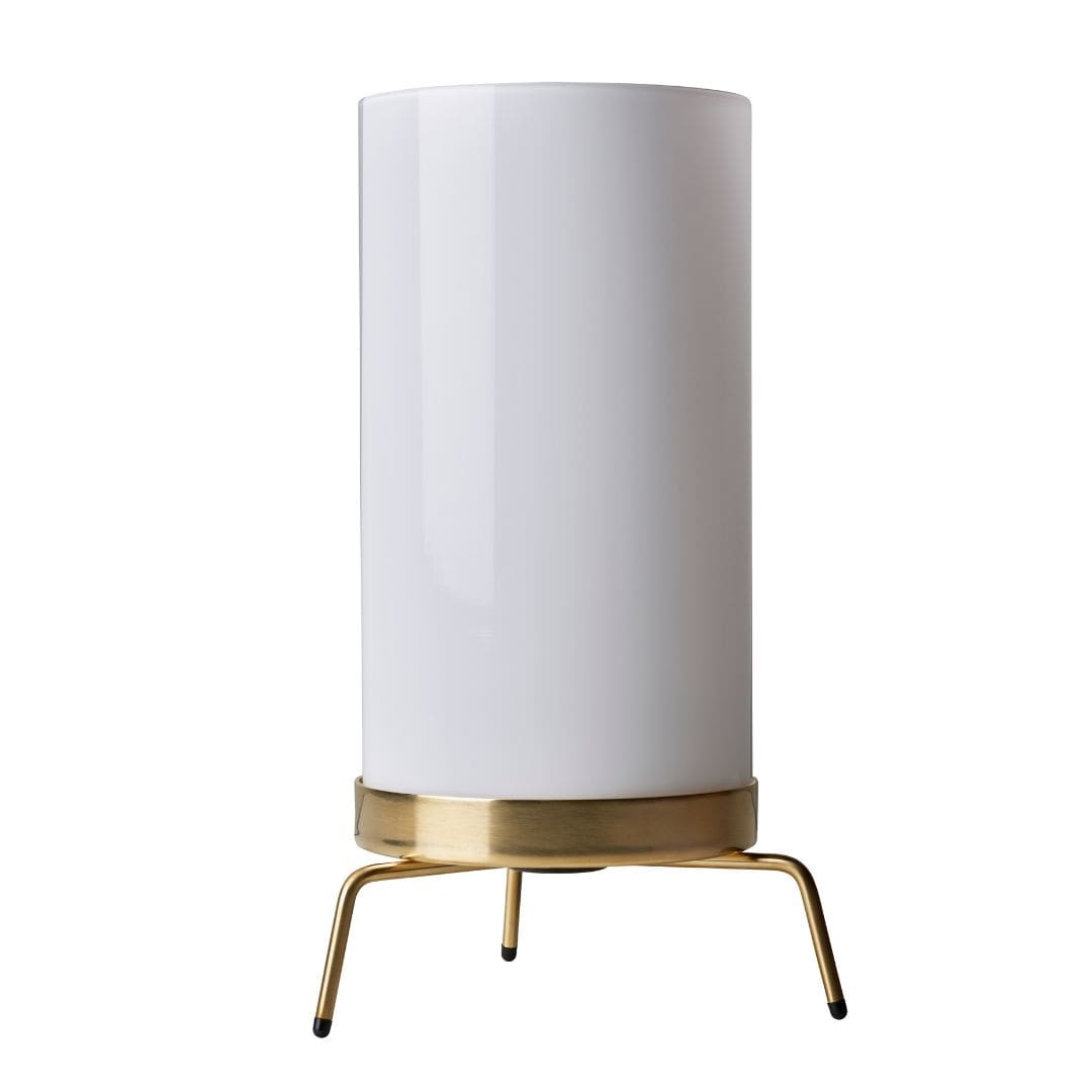 Planner Bordlampe Pm02 Messing Glass Længe Lager Haves Fritz Hansen
